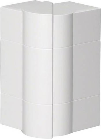 Hager Außeneck BR651703H9016 Weiß B: 17,0 cm, T: 6,8 cm - Bild 1