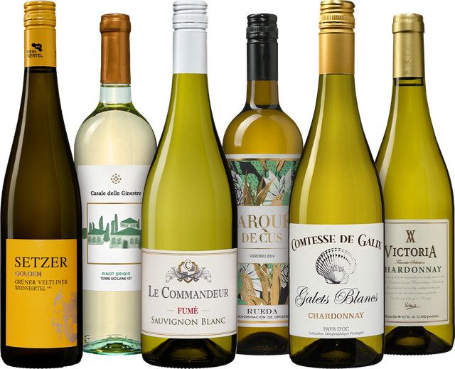 die Weinbörse Weißwein-Bestsellerpaket, 0,75 l - Bild 1