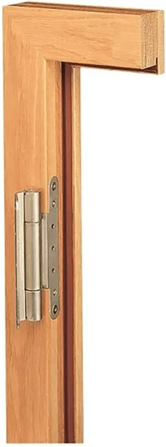 GetaDoor Blockzarge Dekor Buche in Rustik Braun, Anschlag L, B/T/H: 98,5 x 4,5 x 198,5 cm - Bild 1