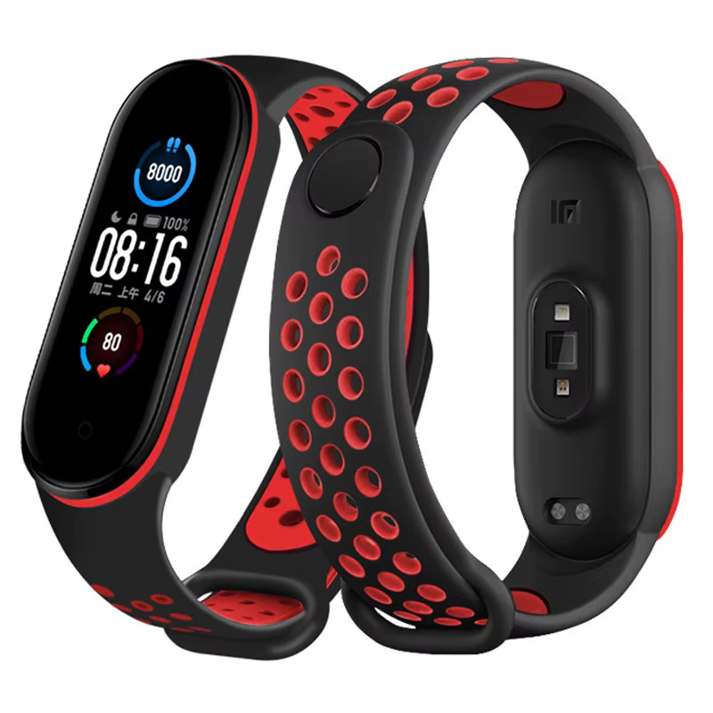 Xiaomi Uhrenarmband Silikon, Schwarz, Unisex - Bild 2