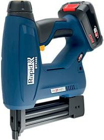 Rapid Akku-Tacker BTX553 18 V in Blau mit LCD-Anzeige, LED-Frontarbeitslicht und 6-stufiger Eintreibkraft ohne Akku - Bild 2