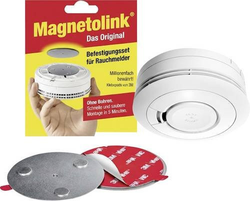Ei Electronics Rauchwarnmelder Ei650+ML-3X179 in Weiß mit 10-Jahres-Batterie, Durchmesser: 11,5 cm, Höhe: 4,5 cm - Bild 1