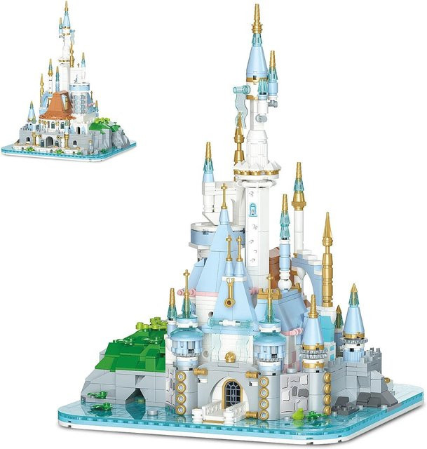 TOYLINX Prinzessinnenschloss Bausteine Set 1366 Teile - Bild 1