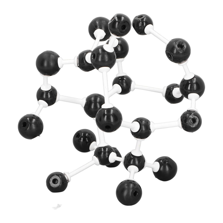 Molekularkristallstrukturmodell Kunststoff Pädagogisches Molekülmodell-Set - Bild 3