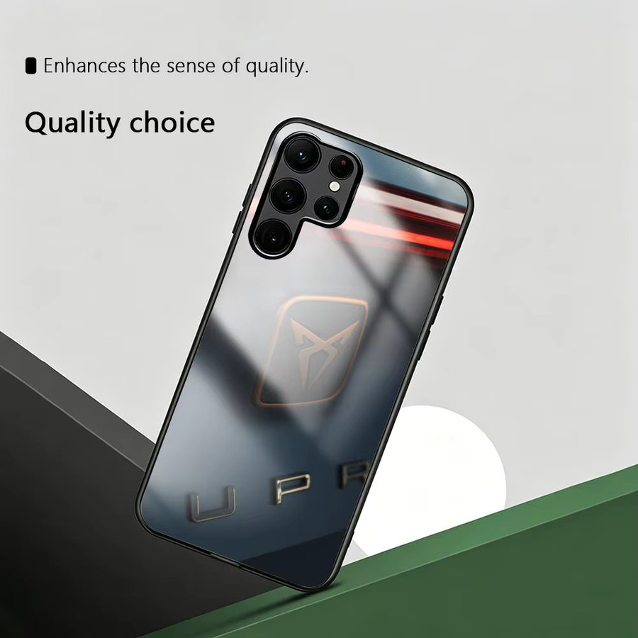Magnetische Glas Handyhülle für Samsung Galaxy S26 S25 S24 S23 S22 S21 S20 Plus Ultra Note20 in Schwarz - Bild 3