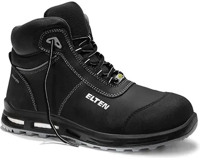 Elten Sicherheitsstiefel Reaction Xxt Mid ESD S3 aus Rindleder in Schwarz-Grau Größe 48 - Bild 1