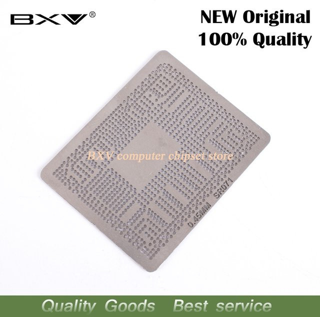 CPU i5-2415M Schablone SR071 SR06Y SR0DQ SR0D6 in Grau, 0,45 mm - Bild 1
