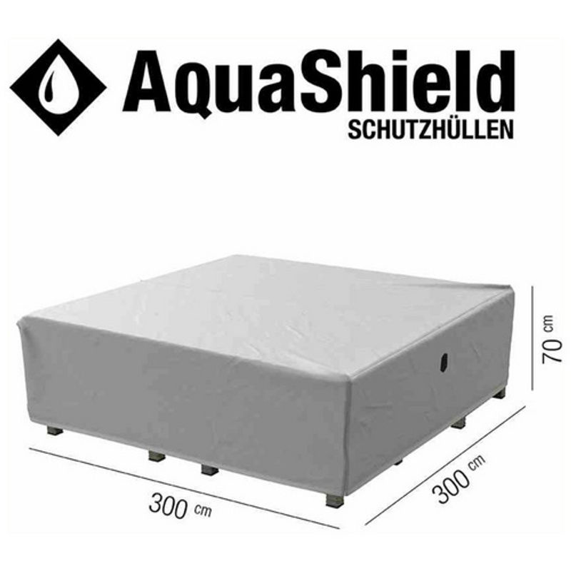 Siena Garden AquaShield Lounge-Schutzhülle Hellgrau B/T/H: 300 x 300 x 70 cm - Bild 2