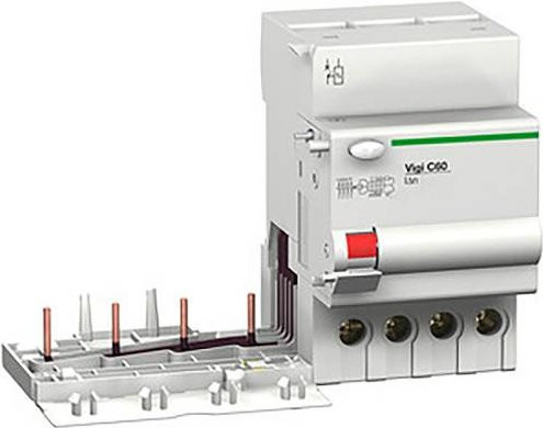 Schneider Electric M9V14463 Multi 9 OEM Vigi C60 RCD 4-polig 63A 300mA Typ AC für LS-Schalter C60 in Weiß - Bild 1