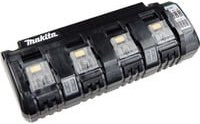 Makita 4-fach Akkupack-Ladegerät DC18SF in Schwarz - Bild 1