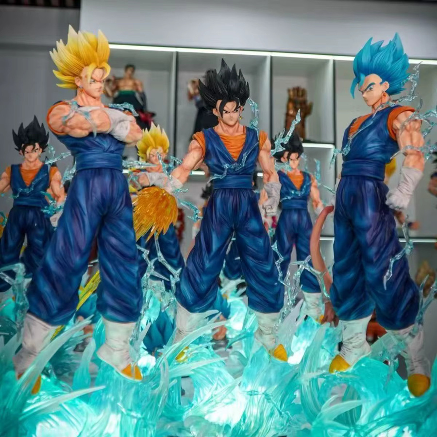 Bandai Dragon Ball Z Vegetto Super Saiyajin Actionfigur, 38 cm - Bild 1