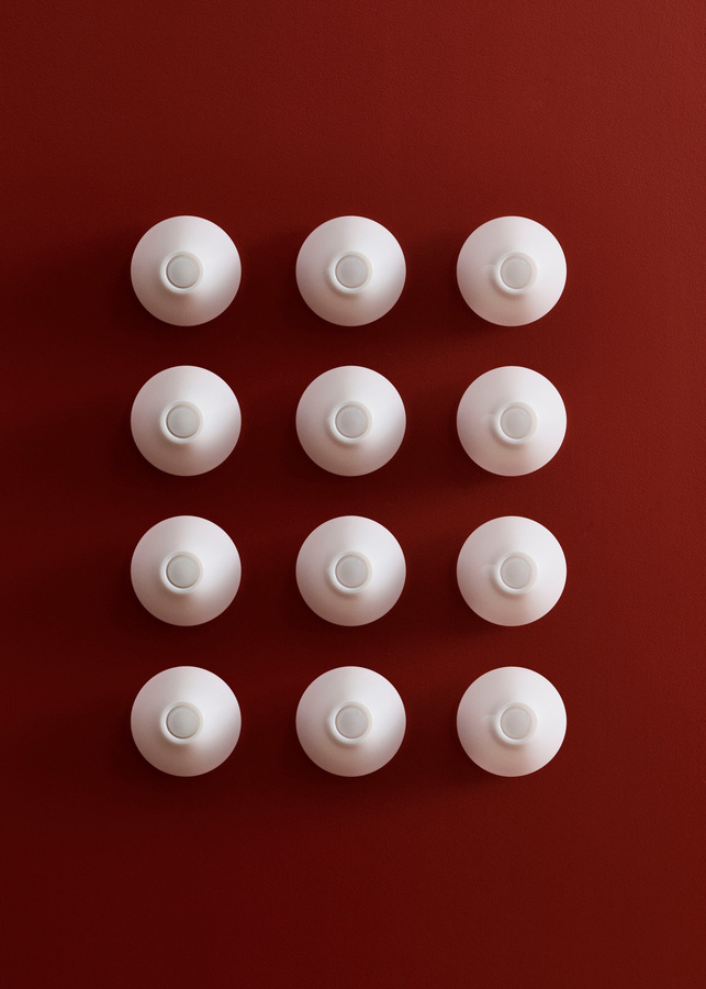 HAY Ono Flush Mount 200 Wandleuchte in Weiß aus Kunststoff für Flur, Küche und Badezimmer - Bild 2