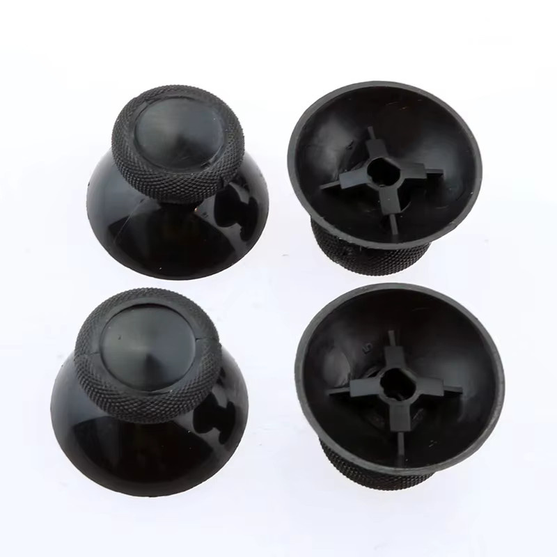 Yu Xi Ersatz Analog Thumbstick Grips Caps für Xbox One in Schwarz, Silikon Set - Bild 3