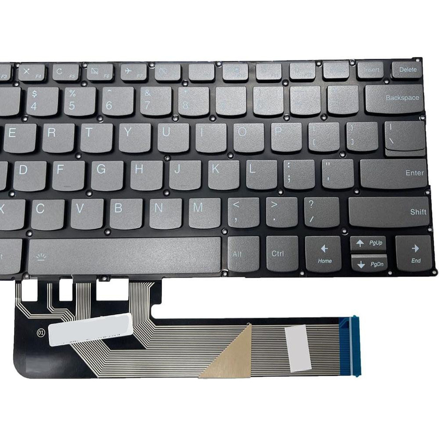 Lenovo Tastatur mit Hintergrundbeleuchtung in Schwarz für Yoga 730-13IKB 730-13IWL 730-15IKB 730-15IWL - Bild 4