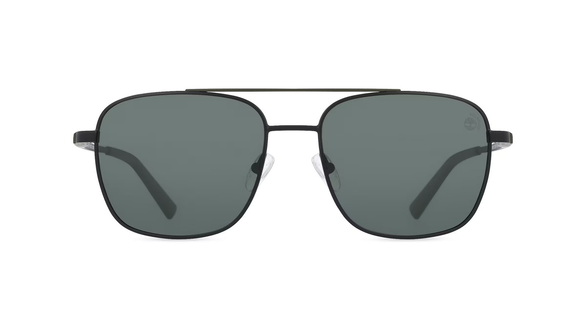 Timberland TB9303 Sonnenbrille, Vollrand, Quadratisch, Metall, Unisex, Grau - Bild 1