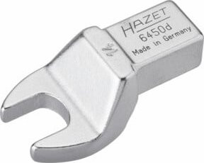 Hazet Einsteck-Maulschlüssel 6450D-14 in Silber mit 14 mm Außen-Sechskant Profil und 14 x 18 mm Einsteck-Vierkant - Bild 1