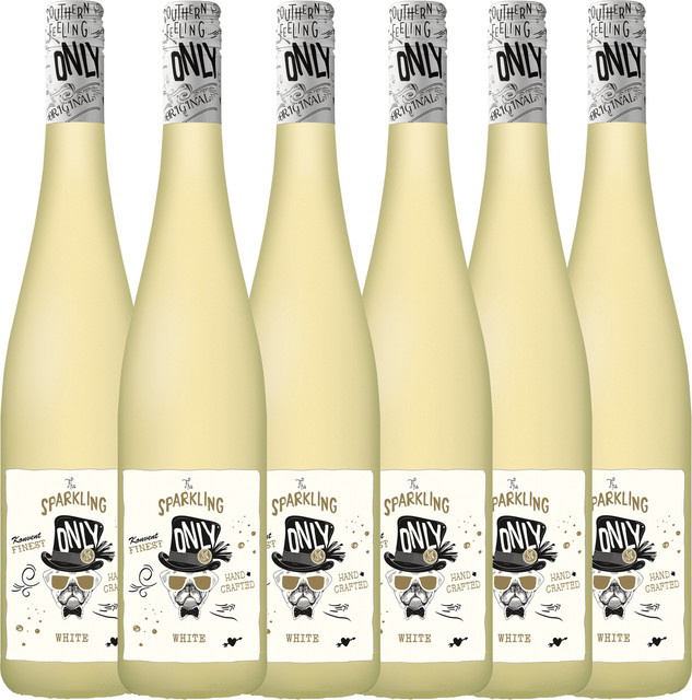 Only Secco White Perlwein 6 x 0,75 l - Bild 1
