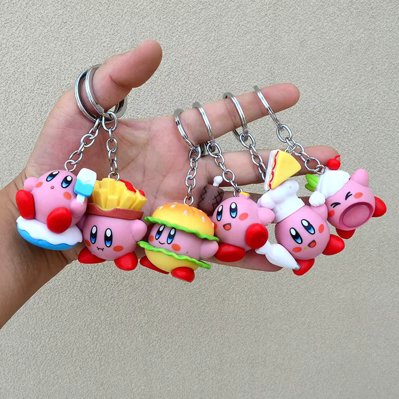 Bandai Kirby Figuren Schlüsselanhänger, 12-teiliges Set - Bild 1
