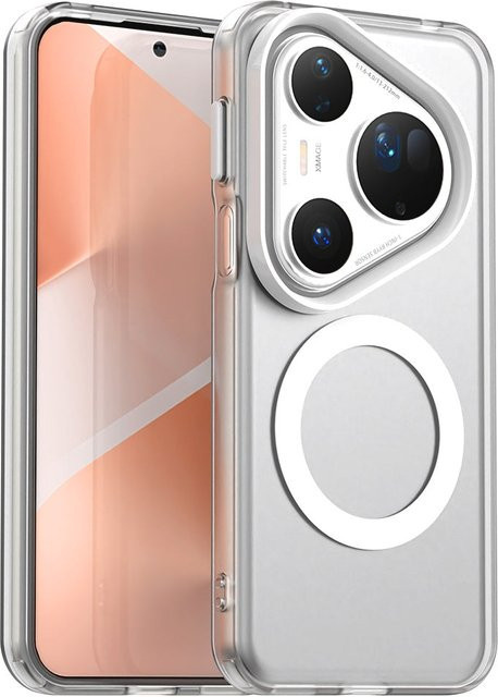 CandyCase Techsuit MagSafe-Hülle für Huawei Pura 80 Ultra, Weiß/Transparent - Bild 1