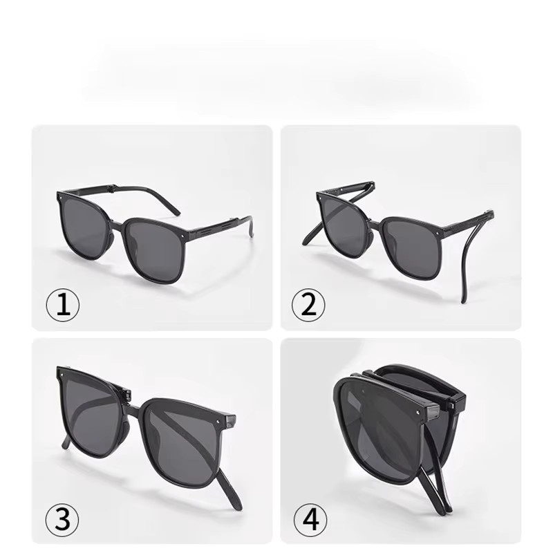 ZUXUB Kindersonnenbrille, Vollrand, Square, Kunststoff, Black - Bild 3