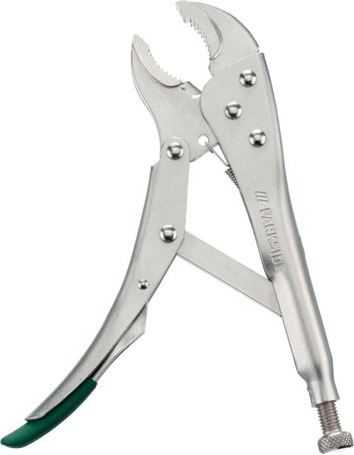 PARSIDE Breitmaul-Gripzange Typ C aus Stahl in Silber - Bild 1