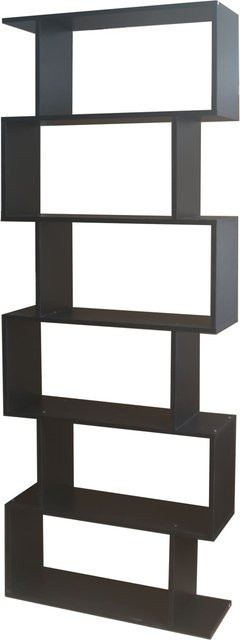 HTI-Living Regal Thekla Schwarz B: 70 cm, H: 189 cm - Bild 1