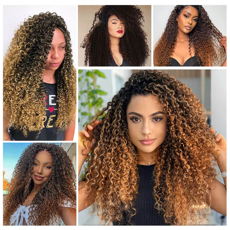 YAKIBEAUTY Haarbündel, lockig, Unisex - Bild 4