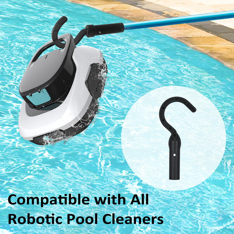 TOMTOP JMS Poolreiniger Haken aus ABS in Schwarz für kabellose, oberirdische und unter Wasser einsetzbare Roboter-Poolreiniger - Bild 3