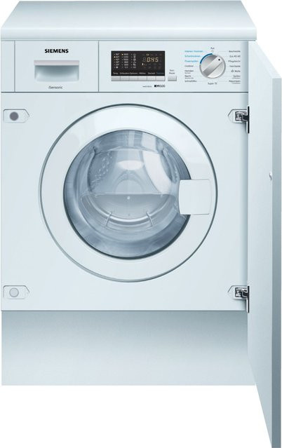 Siemens iQ500 Einbau-Waschtrockner WK14D543 in Weiß - Bild 1