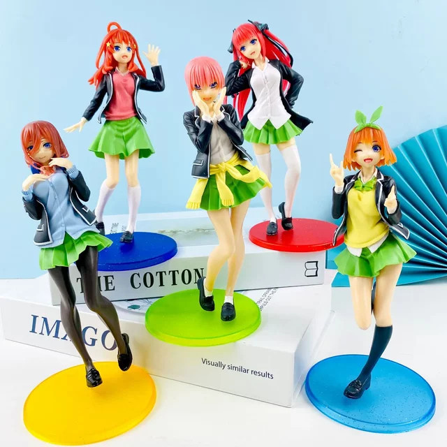 Bandai Quint uplets Anime Figuren Nakano Ichika Nino Itsuki, Einzelfigur, 20cm - Bild 1
