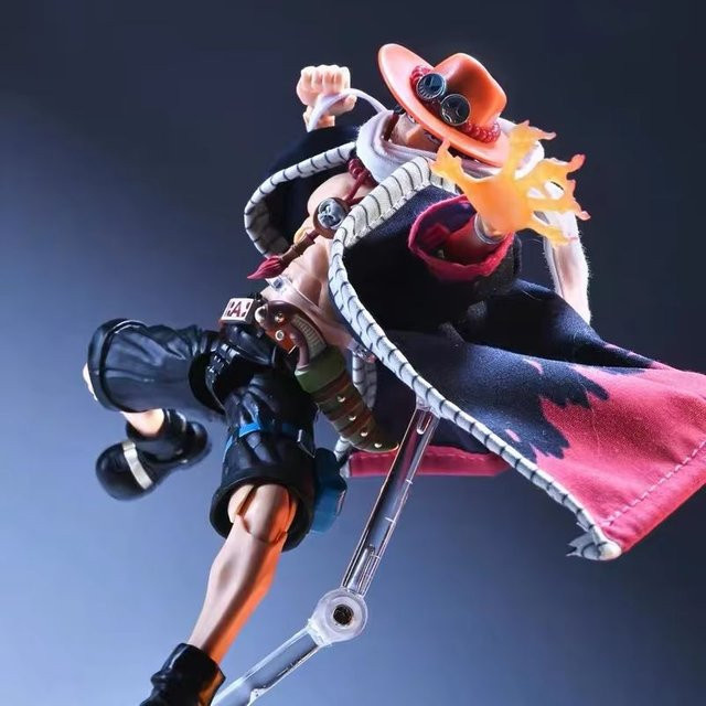 Bandai One Piece SHF Fire Boxing Ace Top War, Einzelfigur - Bild 1