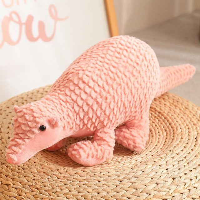 Kidsly Schuppentier Plüschtier, rosa, 70cm - Bild 1