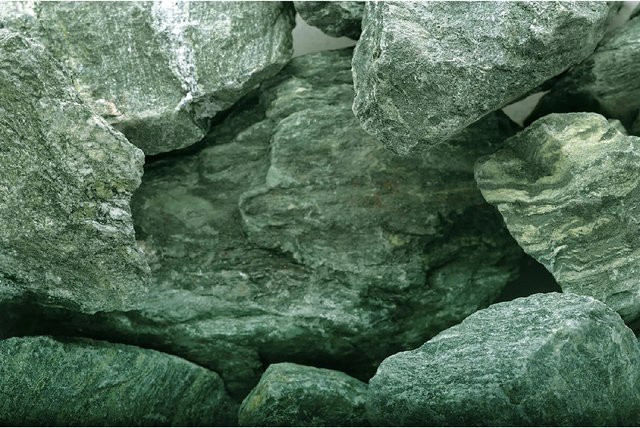 Scherf Grünschieferbruch Glitzer-Grün 50 - 100 mm 1000 kg Big-Bag - Bild 1
