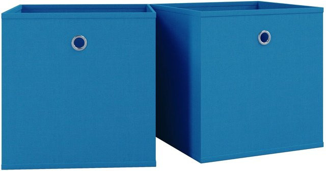 VCM Aufbewahrungsbox Boxas aus Stoff in Blau, faltbar - Bild 1