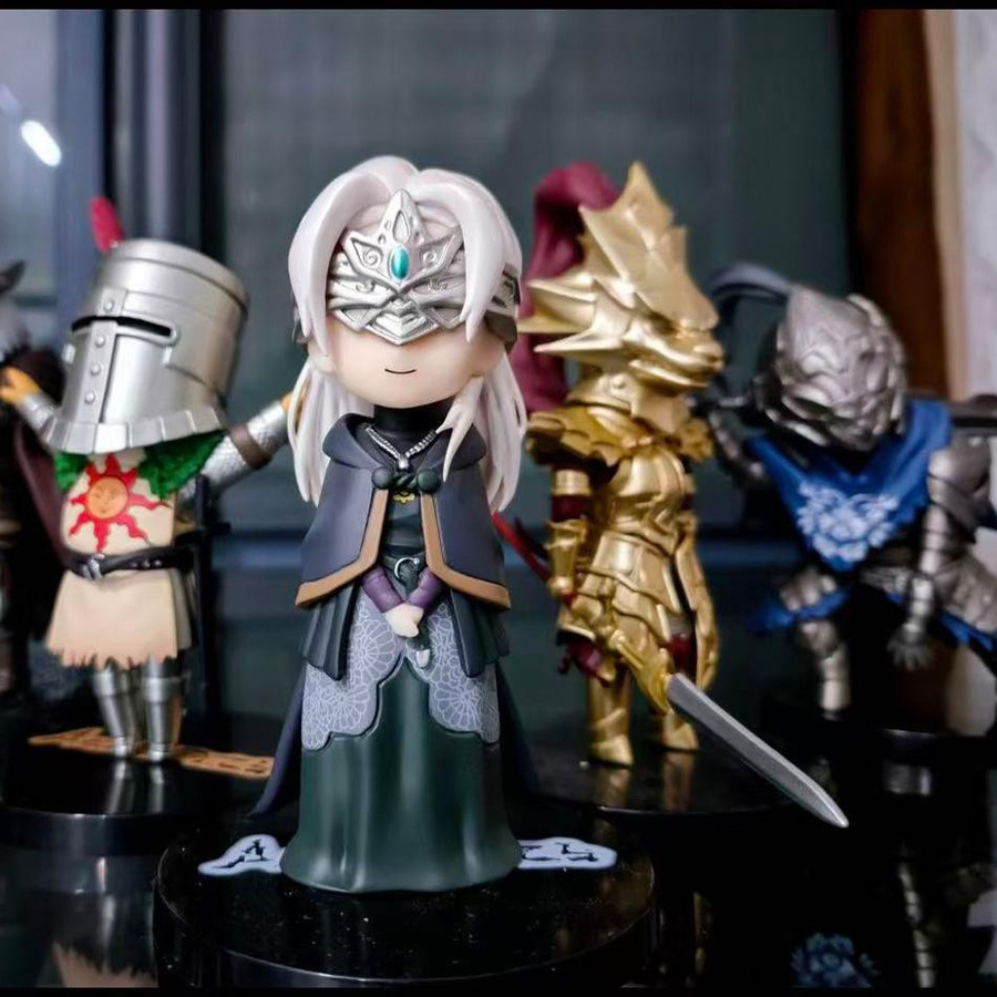 HEISS Q-Version Dark Souls Anime Actionfigur Solaire Artorias Ornstein Feuerhüterin Modell aus PVC in Multicolor - Bild 3