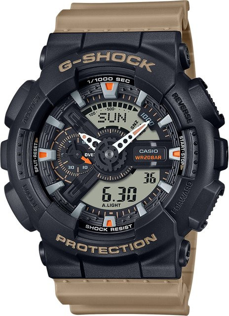 Casio G-Shock Classic Armbanduhr, Quarz, Kunststoff, Schwarz, 51 mm, Herren - Bild 1