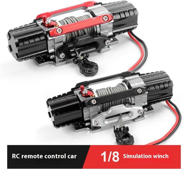Rlaarlo Fernbedienung Auto Metall Upgrade Zubehör, Schwarz - Bild 1