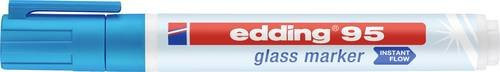 Edding Glasmarker 95 in Hellblau mit Bullet-Spitze - Bild 1