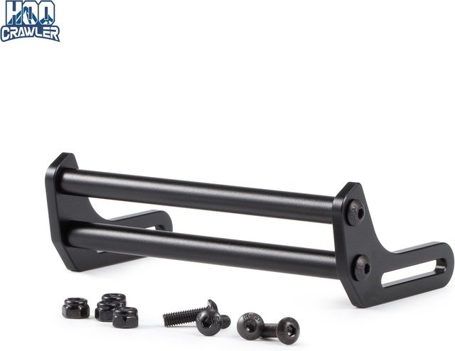 HooCrawler LCG-Stoßstange aus Aluminiumlegierung, Schwarz, Metall - Bild 1