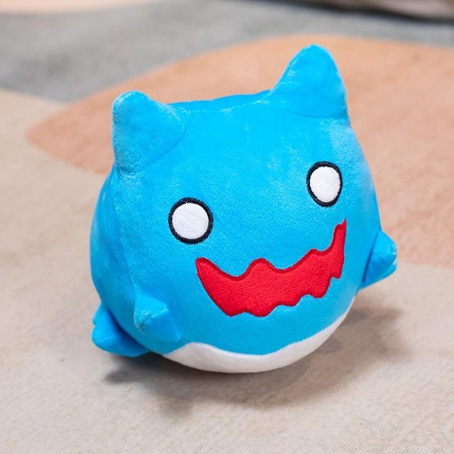 Bugcat Capoo Plüschtier, Blauer Kater, Plüsch / Textil - Bild 1
