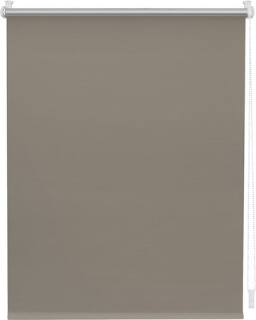 LICHTBLICK Thermo-Rollo Klemmfix Verdunkelnd, Taupe/Grau, B: 95 cm, H: 150 cm