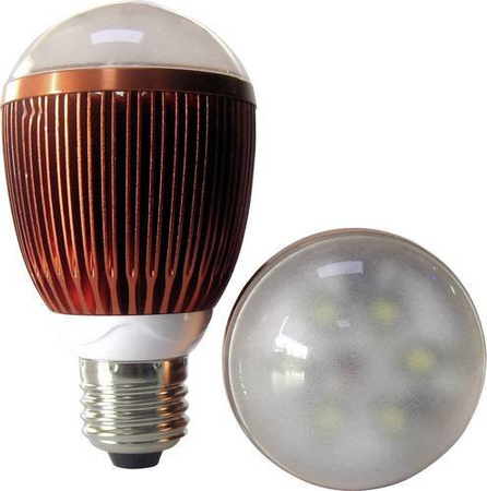 Parus by Venso GrowLight Winter LED Pflanzenlampe Vollspektrum E27 7W Silber