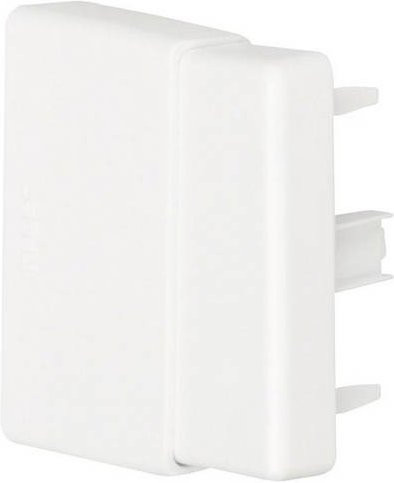 Hager Tehalit Endstück LFF6006069016 Weiß B: 5,7 cm, H: 6,0 cm - Bild 1