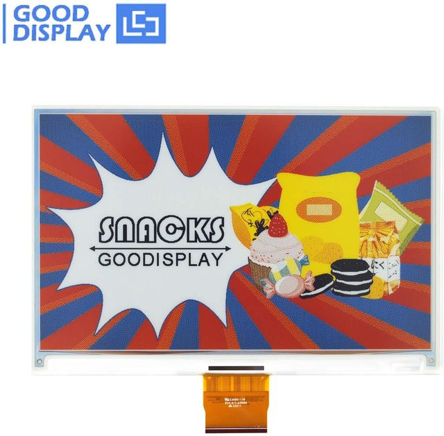 GooDisplay 7,3 Zoll Farb-E-Ink-Display E6 mit hoher Sättigung, ePaper-Displaymodul 800x480, GDEP073E01 - Bild 1