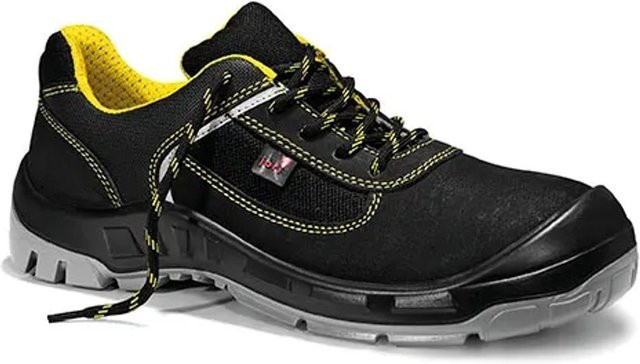 Elten Sicherheitshalbschuh JoColour Yellow Low S1P in Gelb/Schwarz, Größe 44 - Bild 1