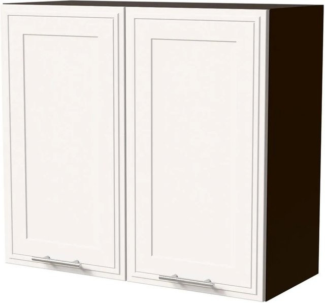 Feldmann-Wohnen Hängeschrank Salo in Lava und Weiß Matt mit Kassettenoptik, B/T/H: 80 x 32,5 x 72 cm - Bild 1