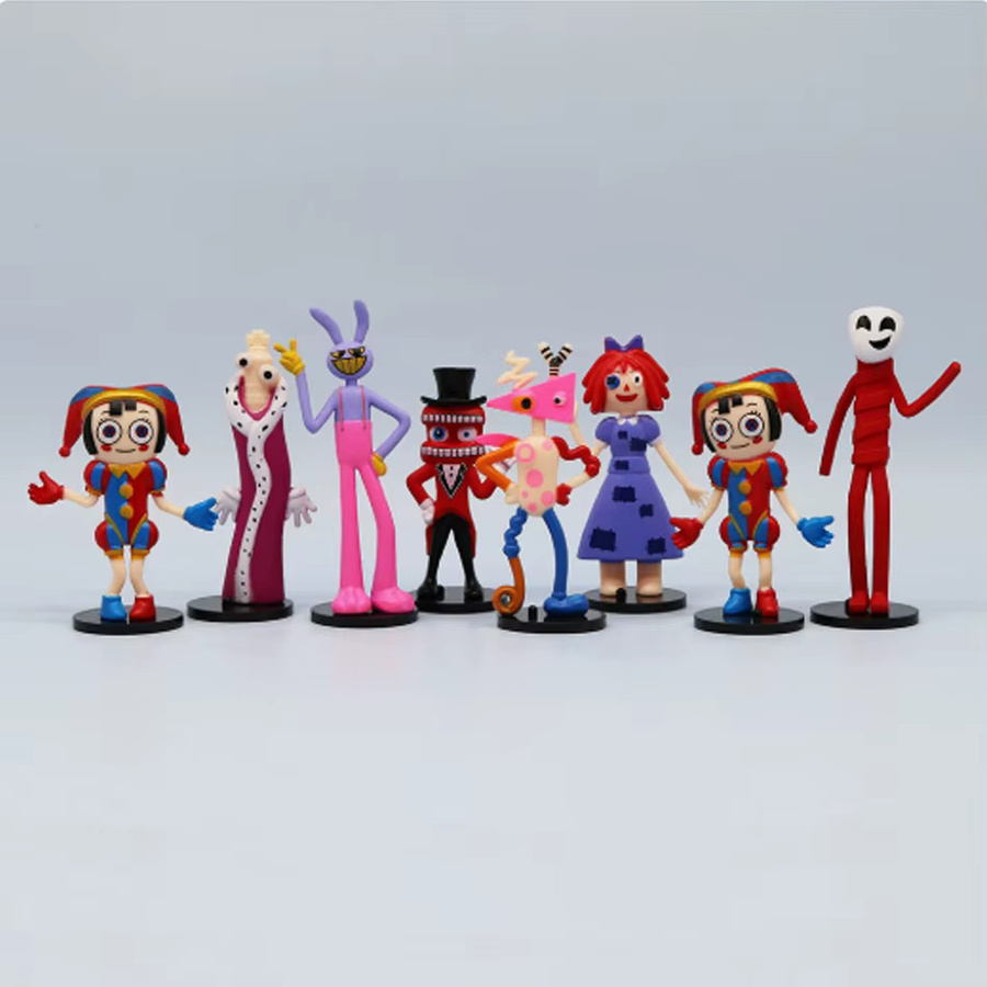 Bandai The Amazing Digital Circus Actionfiguren, 8-teiliges Set - Bild 2