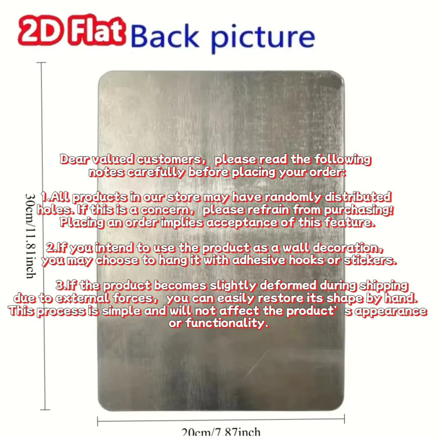 Retro-Metallblechschild CIFBUY in Silber für deine Wanddekoration, Vintage-Stil, B: 20,3 cm, H: 30,5 cm - Bild 1