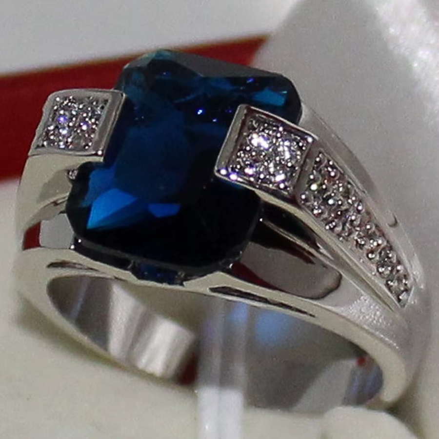 Huitan Schmuck, Silberfarbe, Zirkonia, Damen - Bild 3