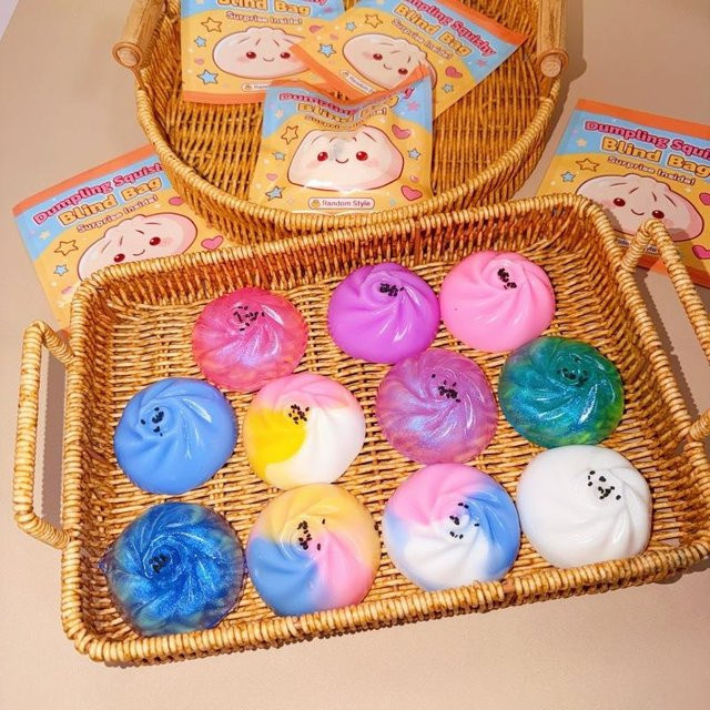 BC Pet Supplies Mysteriöse Knödel Squishy, Bunte Zufällige Squishy Bälle - Bild 1